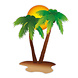 Hawaii Decoratie 35cm 4st Hawaii Decoratie 35cm 4st