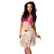 Hawaii Rokje Naturel 45cm Hawaii Rokje Naturel 45cm