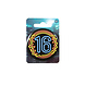 Button 16 Jaar Neon 5,5cm Button 16 Jaar Neon 5,5cm