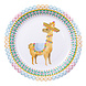 Lama Borden Versiering 23cm 6st Lama Borden Versiering 23cm 6st