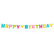 Happy Birthday Letterslinger Gekleurd 1,5m Happy Birthday Letterslinger Gekleurd 1,5m