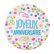 Joyeux Anniversaire Borden 23cm 6st Joyeux Anniversaire Borden 23cm 6st