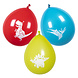 Dino Ballonnen 25cm 6st Dino Ballonnen 25cm 6st
