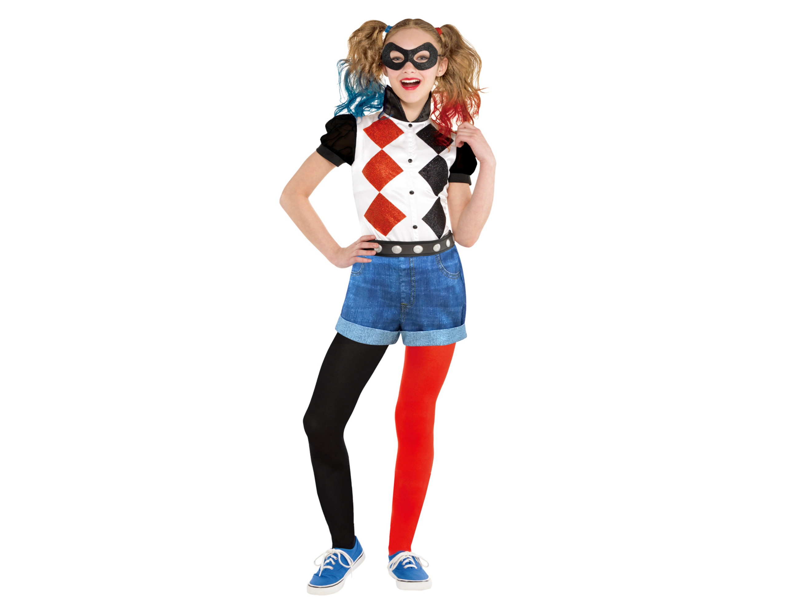 Harley Quinn Kostuum Kind Deluxe - Partywinkel