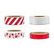 Washi Tape Kerst 10m 4st Washi Tape Kerst 10m 4st