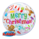 Helium Ballon Bal Kerst 56cm leeg Helium Ballon Bal Kerst 56cm leeg