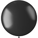 Zwarte Ballon Metallic Onyx Black 80cm Zwarte Ballon Metallic Onyx Black 80cm