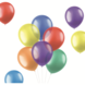 Gekleurde Ballonnen Doorzichtig 33cm 10st Gekleurde Ballonnen Doorzichtig 33cm 10st