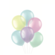 Gekleurde Ballonnen Doorzichtig Pastel 33cm 10st Gekleurde Ballonnen Doorzichtig Pastel 33cm 10st