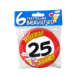 Bierviltjes 25 Jaar 12,5cm 6st Bierviltjes 25 Jaar 12,5cm 6st