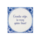 Delfts Blauw Tegel Wijn 14,5cm Delfts Blauw Tegel Wijn 14,5cm