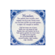 Delfts Blauw Tegel Moeder 14,5cm Delfts Blauw Tegel Moeder 14,5cm