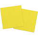 Gele Servetten 3 Laags 33cm 20st Gele Servetten 3 Laags 33cm 20st
