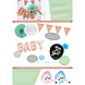 Gender Reveal Jongen Feestpakket Gender Reveal Jongen Feestpakket