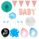 Gender Reveal Jongen Feestpakket Gender Reveal Jongen Feestpakket