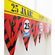 Afzetlint 25 Jaar 12m Afzetlint 25 Jaar 12m