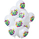 Ballonnen 70 Jaar Feest 30cm 12st Ballonnen 70 Jaar Feest 30cm 12st