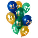 Ballonnen 21 Jaar Mix 30cm 12st Ballonnen 21 Jaar Mix 30cm 12st