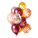 Ballonnen 40 Jaar Roze 30cm 12st Ballonnen 40 Jaar Roze 30cm 12st