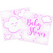 Babyshower Meisje Servetten 25cm 20st Babyshower Meisje Servetten 25cm 20st