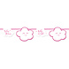 Babyshower Meisje Slingers 4m Babyshower Meisje Slingers 4m