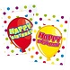 Happy Birthday Ballonnen Uitdeelzakjes 6st Happy Birthday Ballonnen Uitdeelzakjes 6st