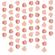 Hangdecoratie Roze/Rose Goud 1m 8st Hangdecoratie Roze/Rose Goud 1m 8st