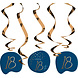 Hangdecoratie 18 Jaar Blauw 75cm 5st Hangdecoratie 18 Jaar Blauw 75cm 5st
