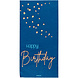 Happy Birthday Servetten Blauw 33cm 10st Happy Birthday Servetten Blauw 33cm 10st
