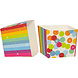 Happy Birthday Snoepbakjes Regenboog Confetti 5st Happy Birthday Snoepbakjes Regenboog Confetti 5st
