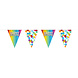 Happy Birthday Slingers Regenboog Confetti 6m Happy Birthday Slingers Regenboog Confetti 6m