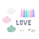 Auto Decoratie Set Bruiloft Love Auto Decoratie Set Bruiloft Love