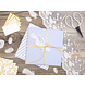 Naamkaartjes Goud Lijst 9,5cm 10st Naamkaartjes Goud Lijst 9,5cm 10st