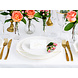 Naamkaartjes Goud Stip 9,5cm 10st Naamkaartjes Goud Stip 9,5cm 10st