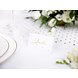 Naamkaartjes Goud Stip 9,5cm 10st Naamkaartjes Goud Stip 9,5cm 10st