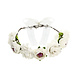 Bloemen Haarband Wit Bloemen Haarband Wit
