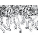 Confetti Kanon Serpentine Zilver 40cm Confetti Kanon Serpentine Zilver 40cm