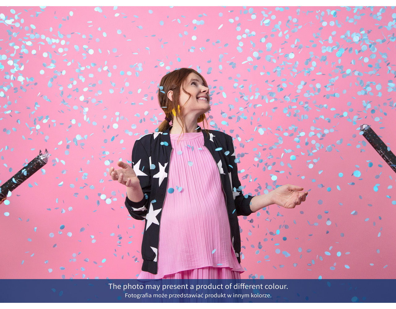 Confetti Kanon Gender Reveal Meisje 60cm Partywinkel