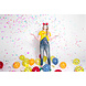 Confetti Kanon Gekleurd Papier 20 cm Confetti Kanon Gekleurd Papier 20 cm