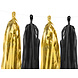Tassel Slinger Zwart Goud 2m Tassel Slinger Zwart Goud 2m
