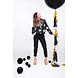 Tassel Slinger Zwart Goud 2m Tassel Slinger Zwart Goud 2m