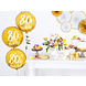 Servetten 80 Jaar Wit 33cm 20st Servetten 80 Jaar Wit 33cm 20st