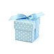 Geschenkdoosjes Stip Lichtblauw 5,2cm 10st Geschenkdoosjes Stip Lichtblauw 5,2cm 10st