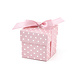 Geschenkdoosjes Stip Lichtroze 5,2cm 10st Geschenkdoosjes Stip Lichtroze 5,2cm 10st