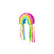 Pinata Regenboog 30cm Pinata Regenboog 30cm