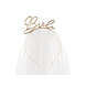 Bride Haarband Goud Bride Haarband Goud