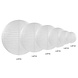 Witte Lampion Rond 35cm Witte Lampion Rond 35cm