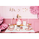 Bruiloft Slinger Miss to Mrs, Rose Goud 76cm Bruiloft Slinger Miss to Mrs, Rose Goud 76cm
