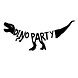 Dino Party Letterslinger 90cm Dino Party Letterslinger 90cm