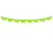 Lime Groene Slingers Crepe Franje Rond XL 3m Lime Groene Slingers Crepe Franje Rond XL 3m